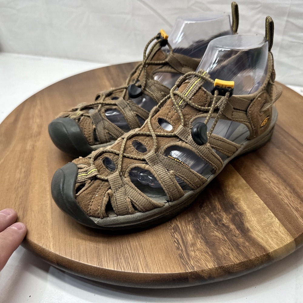 Keen Women's Sandals 10.5 Whisper Waterproof Brown Closed Toe - Picture 9 of 16